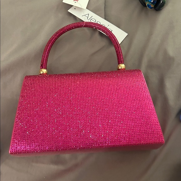 Pink Rhinestone Handbag - Picture 4 of 5